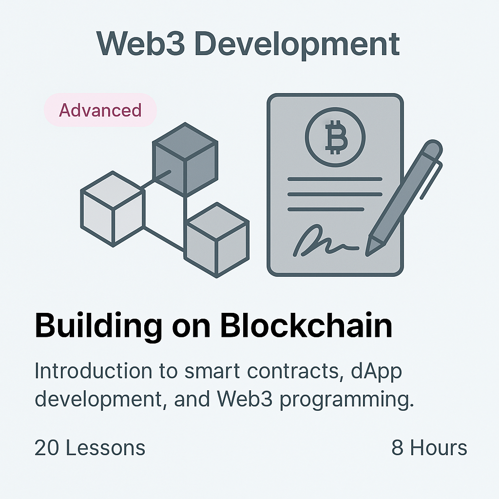 Building on Blockchain